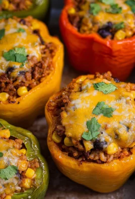 Cheesy Mexican Stuffed Peppers