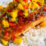 Chili Lime Salmon with Mango Salsa