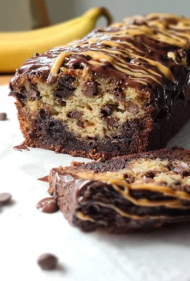 Chocolate Peanut Butter Banana Bread