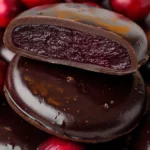 Dark Chocolate Covered Cranberry Sauce Bites