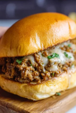 French Onion Sloppy Joes
