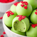 Grinch Christmas Truffles