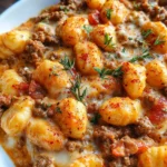 Ground Beef Gnocchi (30 Minutes, One-Pan)