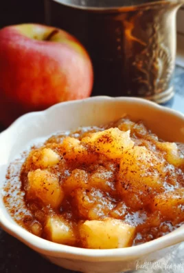 Hot Buttered Apple Sauce