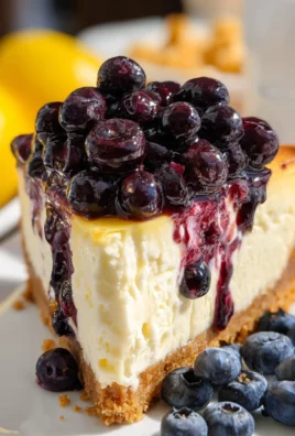Lemon Blueberry Cheesecake