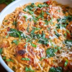 Marry Me Chicken Orzo