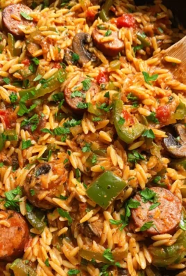 One-Pan Orzo and Chicken Sausage Recipe