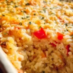 Pepper Jack Rice Bake