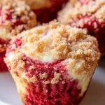 Red Velvet Cream Cheese Muffins