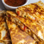 Shredded Chicken Quesadillas