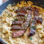 Steak Pasta Alfredo