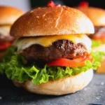 Air Fryer Hamburgers