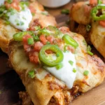 Baked Chicken Chimichanga