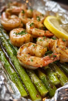 Baked Shrimp and Asparagus Foil Packs