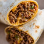 Beef and Cheese Burritos