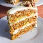 Carrot Cake with Pineapple and Cream Cheese Frosting