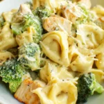 Cheesy Chicken Broccoli Tortellini
