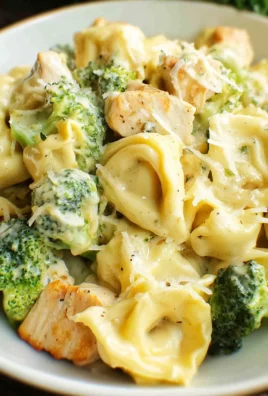Cheesy Chicken Broccoli Tortellini