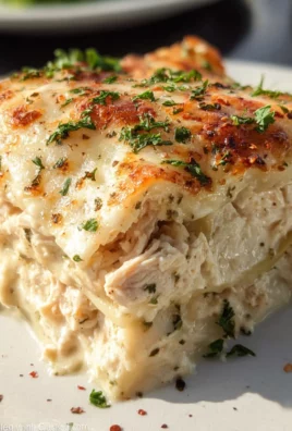 Chicken Alfredo Lasagna