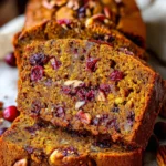 Cranberry Pecan Pumpkin Bread