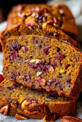Cranberry Pecan Pumpkin Bread