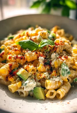 Creamy Street Corn Pasta Salad