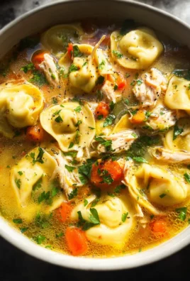 Easy Chicken Tortellini Soup