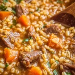 Hearty Beef Barley Soup