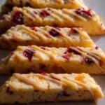 Orange Cranberry Shortbread Cookies