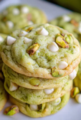 Pistachio Pudding Cookies