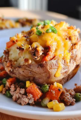 Shepherd's Pie Baked Potatoes
