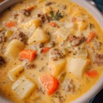 Cheeseburger Soup