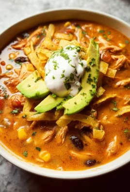 Creamy Chicken Tortilla Soup