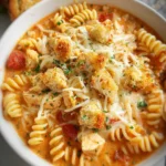 Crockpot Chicken Parmesan Soup Recipe