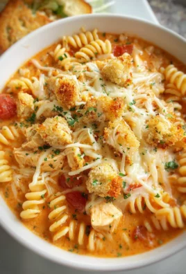 Crockpot Chicken Parmesan Soup Recipe
