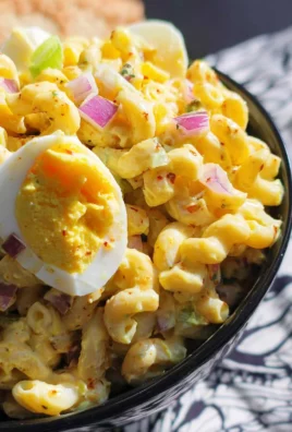 Deviled Egg Macaroni Salad