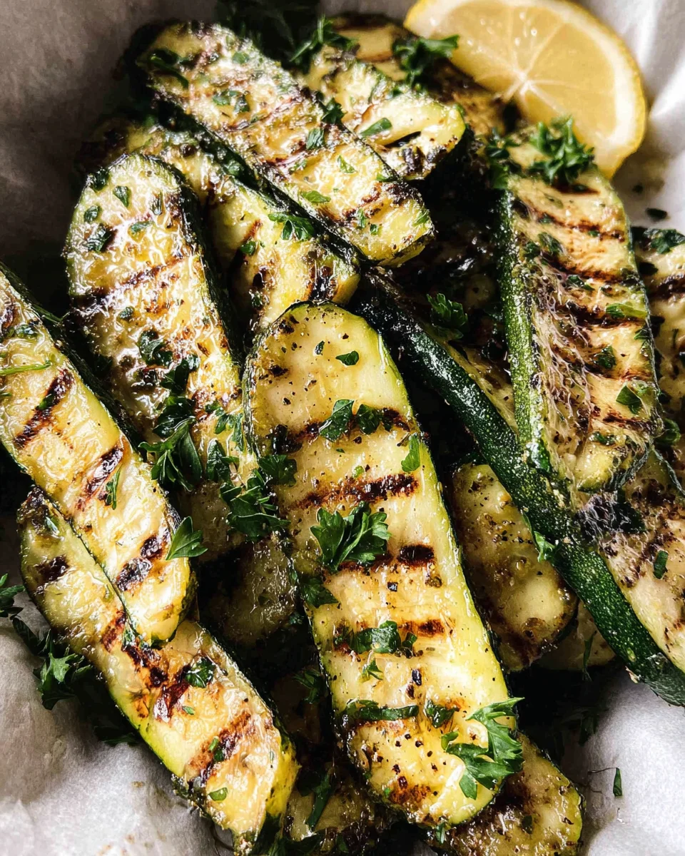 Grilled Zucchini