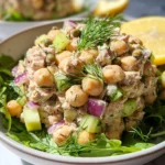 Healthy Tuna Garbanzo Bean Salad