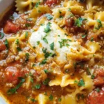 Lasagna Soup