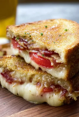Roasted Garlic Grilled Cheese