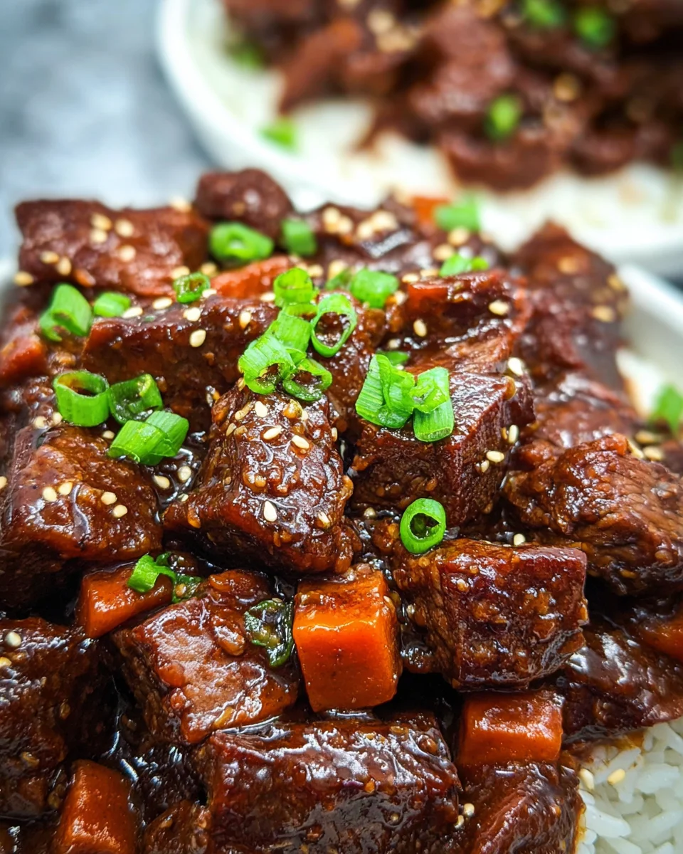 Slow Cooker Beef Teriyaki