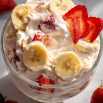 Strawberry Banana Cheesecake Salad