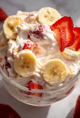 Strawberry Banana Cheesecake Salad