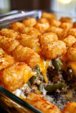 The BEST Tater Tot Casserole