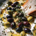 Whipped Feta & Roasted Olives Recipe
