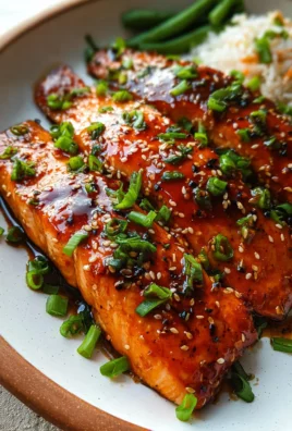 Air Fryer Teriyaki Glazed Salmon