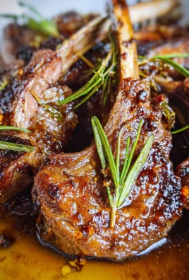 Balsamic Garlic Lamb Chops