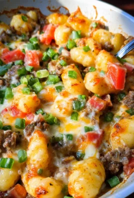 Easy Cheeseburger Gnocchi Skillet