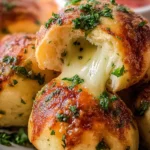 Easy Garlic Cheese Bombs