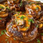 Easy Salisbury Steak Recipe with Mushroom Gravy